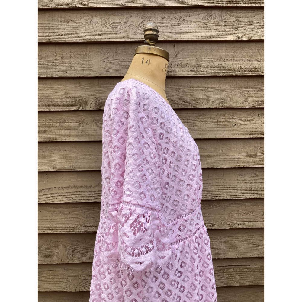 Jessakae Delancey Street lace dress magenta 4X plus - Picture 6 of 12